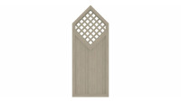 planeo Basic Typ D 90 x 225 cm Sheffield Oak