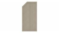 planeo Basic Typ E links 90 x 180 cm Sheffield Oak