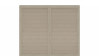 planeo Basic Typ U 180 x 150 cm Sheffield Oak