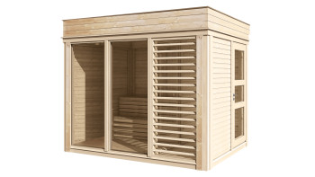 planeo Sauna Paradiso 3x2 (1-Raum) naturbelassen