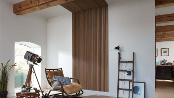 planeo Akustikpaneele - Nussbaum 260x33cm