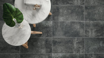 planeo DIYTile Bodenfliese Beton - 30 x 60 x 12,5 cm Anthrazit PT