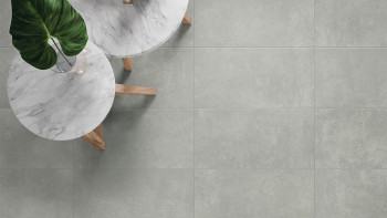 planeo DIYTile Bodenfliese Beton - 30 x 60 x 12,5 cm Zementgrau PT