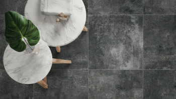 planeo DIYTile Bodenfliese Beton - 60 x 60 x 12,5 cm Anthrazit PT