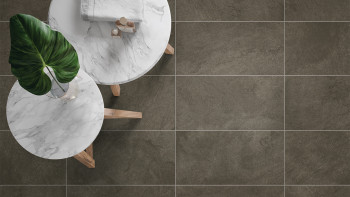 planeo DIYTile Bodenfliese Schiefer - 30 x 60 x 12 cm Erdbraun PT