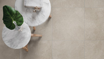 planeo DIYTile Bodenfliese Schiefer - 60 x 60 x 12 cm Kieselgrau PT
