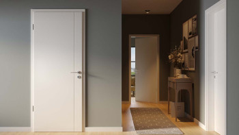 planeo Lack-Innentür Lack 2.0 - Kunegunda 9010 Weisslack