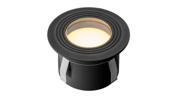 planeo Terrassenbeleuchtung 12V - LED-Einbauleuchte Onyx 60 RA - 1W 23Lumen