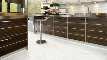 Wineo Bioboden - 1500 stone XL Klebevinyl White Marble (PL090C)