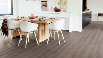 planeo Rigid Klick-Vinyl - Roermond Eiche Grau Trittschalldämmung integr. (TA-4001)