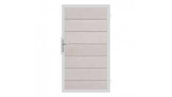 planeo Solid Grande - Standard Universaltor Bi-Color Sand mit Alurahmen