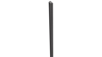 planeo Solid - Pfostenabdeckleiste Anthrazitgrau 100 cm