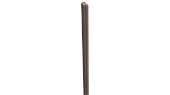 planeo Solid - Pfostenabdeckleiste Terra 190cm