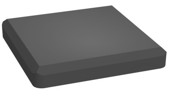 planeo Solid - Pfostenkappe Anthrazit