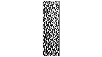 planeo Gardence - Designelement Leafs Anthrazit | DB703 60 x 180cm