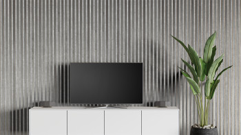 Skaben Akustikpaneele SilentWall Pro - Eiche Grau - 250 x 60 cm