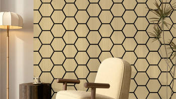 Skaben Akustikpaneele SilentWall - Hexa Eiche Natur Hell - 76 x 57,4 cm