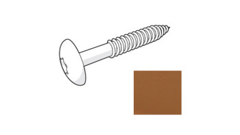 Trespa HPL Fassadenschraube - Romantic Walnut 4,8 x 38mm 