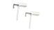 planeo Rollo Universal-Klemmhalterung 2er-Set