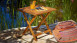 Gartentisch geöltes Akazienholz 46 x 46 cm klappbar