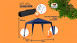 Faltpavillon Dunkelblau 3 x 3 m
