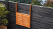 Balkonhängetisch Akazienholz 65 x 45 x 87 cm klappbar