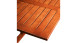 Balkonhängetisch Akazienholz 65 x 45 x 87 cm klappbar