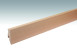 MEISTER Sockelleisten Fußleisten Buche 019 - 2380 x 60 x 20 mm