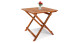 Gartentisch Akazienholz 70 x 70 x 73 cm klappbar