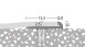 Prinz Abschlussprofil 156 - 250 cm
