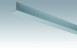 MEISTER Sockelleisten Winkelleisten Edelstahl-Metallic 4079 - 2380 x 33 x 3,5 mm