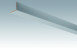 MEISTER Sockelleisten Winkelleisten Aluminium-Metallic 4080 - 2380 x 33 x 3,5 mm