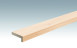MEISTER Sockelleisten Winkelabdeckleisten Ahorn hell 4003 - 2380 x 60 x 22 mm