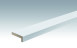 MEISTER Sockelleisten Winkelabdeckleisten Fineline weiß 4017 - 2380 x 60 x 22 mm