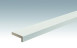 MEISTER Sockelleisten Winkelabdeckleisten Fineline weiß 4029 - 2380 x 60 x 22 mm