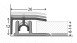 Prinz Profi-Tec MASTER Abschlussprofil 2700 mm Edelstahl gebürstet