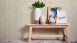 Vinyltapete Beton Concrete & More A.S. Création Unifarben Betonoptik Beige Creme Metallic 514