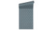 Vliestapete Alpha Architects Paper Retro Blau Metallic 274