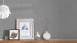 Vliestapete Alpha Architects Paper Grau Metallic 284