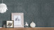Vliestapete Alpha Architects Paper Modern Blau Metallic 731