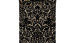 Vinyltapete Beflockt Castello Architects Paper Ornamente Schwarz 834
