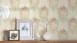 Vinyltapete rosa Klassisch Retro Landhaus Ornamente Blumen & Natur Château 5 992