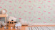 Vinyltapete Boys & Girls 6 A.S. Création Modern Kindertapete Creme Rosa Weiß 801