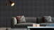 Vinyltapete schwarz Modern Klassisch Uni Streifen Trendwall 853