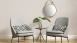 Vinyltapete grau Modern Klassisch Uni Streifen Trendwall 854