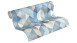 Vinyltapete blau Modern Klassisch Uni Streifen Trendwall 863