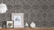 Vinyltapete grau Vintage Ornamente Bilder Versace 4 495