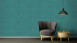 Vinyltapete blau Modern Klassisch Streifen Ethnic Origin 744