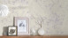 Vinyltapete lila Retro Klassisch Blumen & Natur Romantico 245