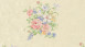 Vinyltapete rosa Retro Klassisch Blumen & Natur Romantico 251